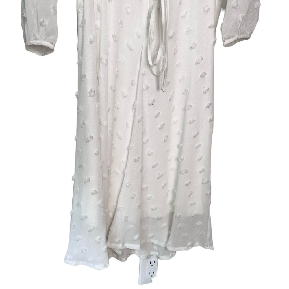 Chicwish | Cotton Candy Sheer Maxi Dress In White Size XS NWT - Picture 5 of 10
